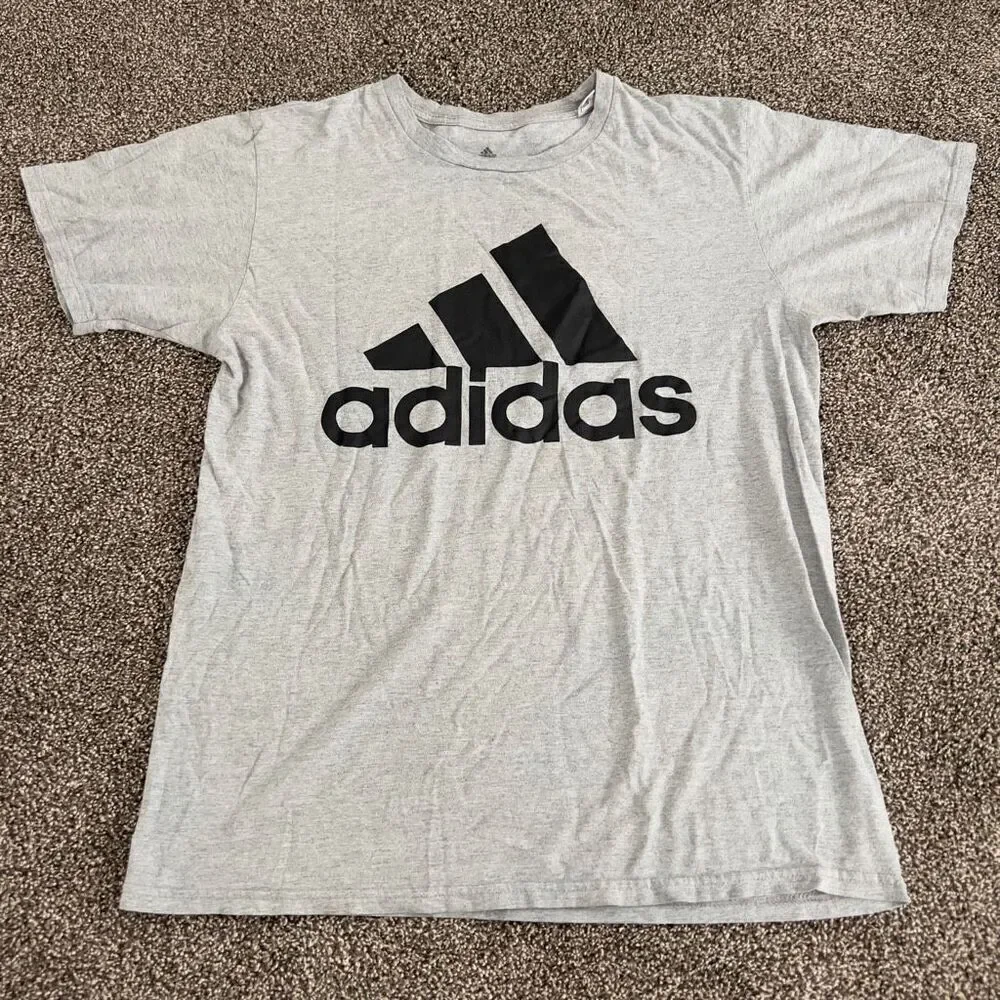 Men’s Adidas The Go-To Tee Gray T-Shirt